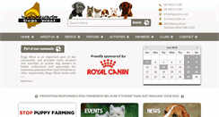 Desktop Screenshot of dogswest.com